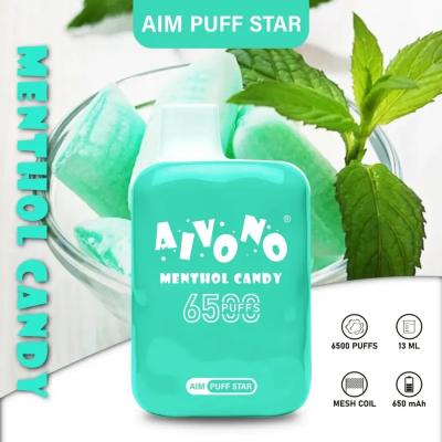 AIVONO AIM-PUFF STAR Disposable Vape 6500 Puffs Wholesale