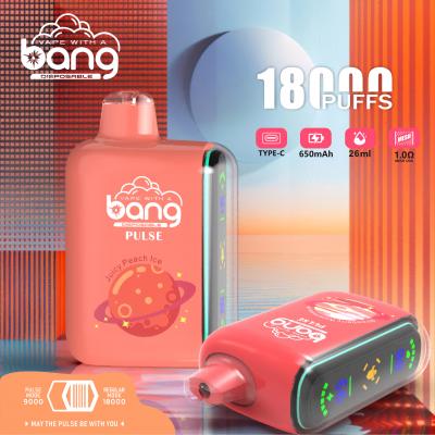 BANG Pulse 18000 Puffs Disposable E-cigarette for Wholesale