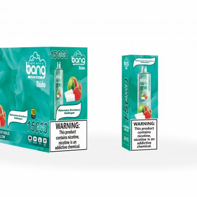 Bang 15k Puffs shisha 15000 Vape disposable