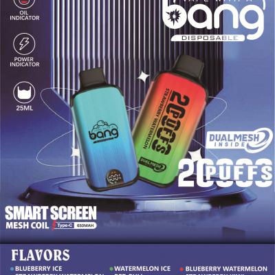 Bang 20000 puff Disposable Vape Wholesale Bang 20k Puff