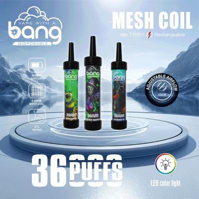 Bang 36000 Puffs Rechargeable Pocket Hookah wholesale Germany