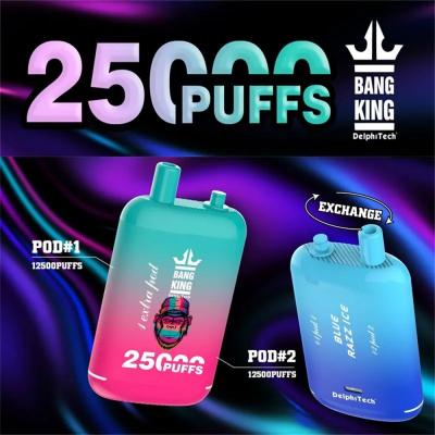 Bang King 25000 Puffs E-Cigarette Two Pods Pen Disposable Vape