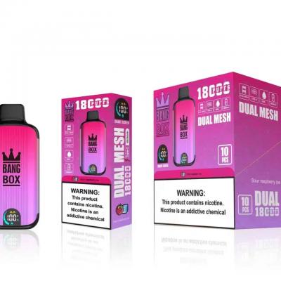 Bang box 18000 Puffs Vape Pen European Warehouse