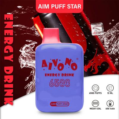 Bulk Buy AIVONO AIM PUFFSTAR 6500 Vapes Wholesale