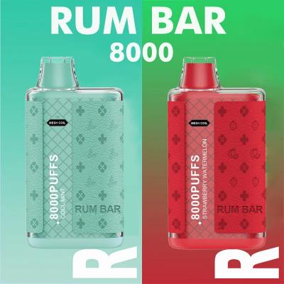 Cheap Rum Bar Vape 8000 Puffs for Wholesale