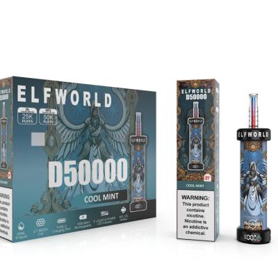 ELFWORLD D50000 Electronic Cigarette 25000 50000 Puffs Vape