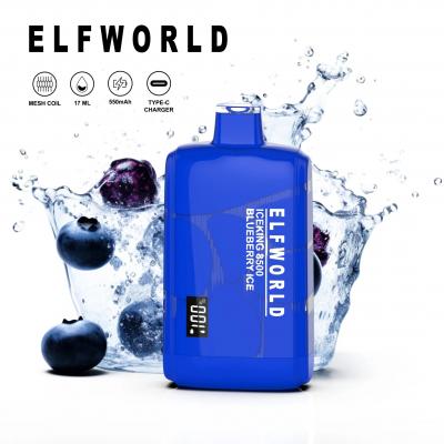 ElfWorld Ice King 8500 Puffs Disposable Vape Pod