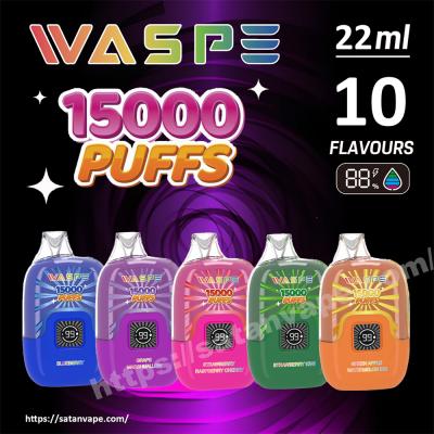 Europe warehouse Waspe 15000 Puffs Disposable Vape Wholesale