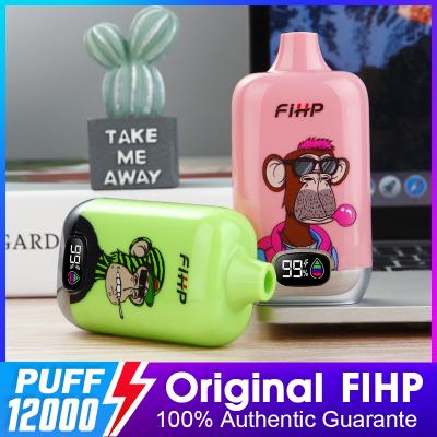 Original FIHP Digital Box 12K 12000 Puffs Disposable vape Wholesale