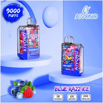 Portugal Aim Tank 9500 Puffs Crystal Box E Cigarette Pen Hookah