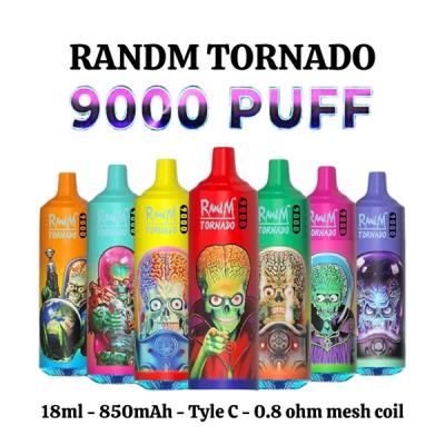 Puff 9000 Randm Tornado 0% Nicotine