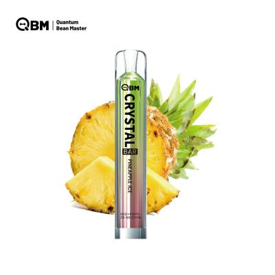 QBM Crystal Bar 600 puffs Disposable Vape 2% Nicotine UK Europe