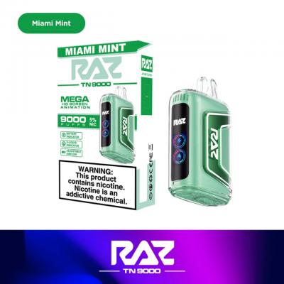 RAZ Vape TN9000 Puff Disposable 12ml Free Shipping