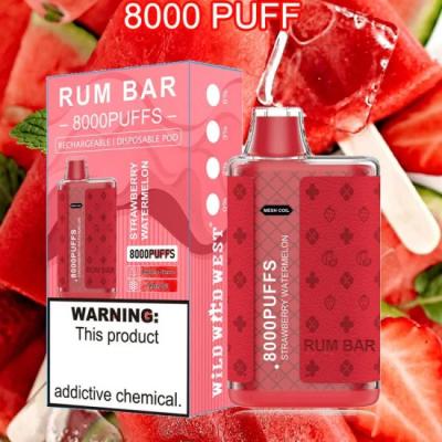 Rum Bar 8000 Puffs Disposable Vape Europe Wholesale