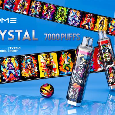 Vapme Crystal 7000 Puffs Disposable Vape Wholesale Price