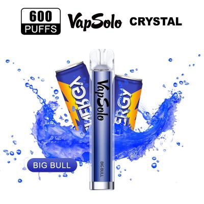 Vapsolo Crystal 600 puffs Vapor Kit Disposable Vape