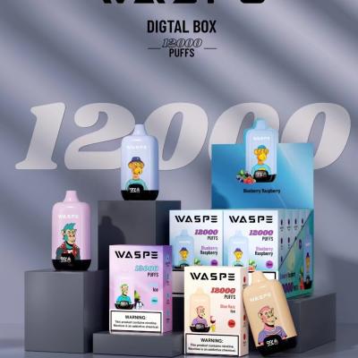 Waspe Digital Box 12K Puffs Vape Pod LED