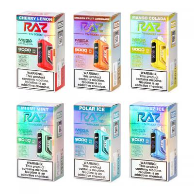 Wholesale RAZ Disposable Vape TN9000 Puff Disposable FRANCE