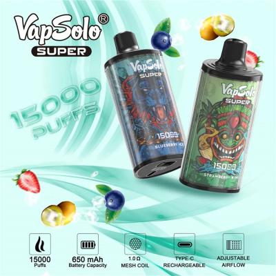 Wholesale Vapsolo Super 15000 Puffs Disposable Vape Germany